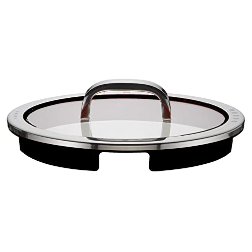 WMF Function 4 Topfdeckel 16 cm, Glasdeckel mit 4 Abgießfunktionen, Glas, Silikon, Cromargan Edelstahl poliert, schwarz WMF Function 4 Topfdeckel 16 cm, Glasdeckel mit 4 Abgießfunktionen, Glas, Silikon, Cromargan Edelstahl poliert, schwarz von WMF