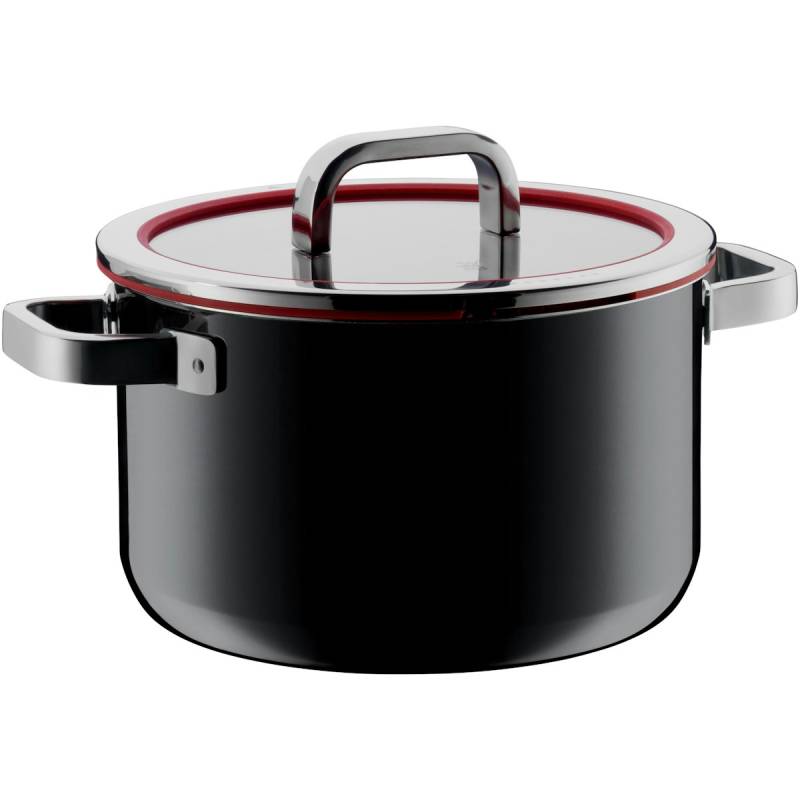 WMF Fusiontec Functional Fleischtopf mit Glasdeckel, 24 cm, Black von WMF