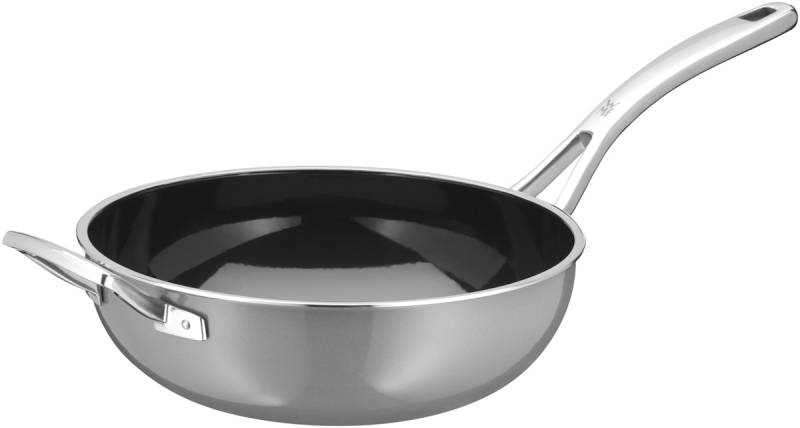 WMF Fusiontec Mineral Wok, 28 cm, Platinum von WMF