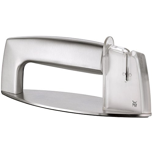 WMF Gourmet Messerschärfer, Schleifscheiben Hartmetall, Messerschleifer, Cromargan Edelstahl, Kunststoff, sichere Handhabung WMF Gourmet Messerschärfer, Schleifscheiben Hartmetall, Messerschleifer, Cromargan Edelstahl, Kunststoff, sichere Handhabung von WMF