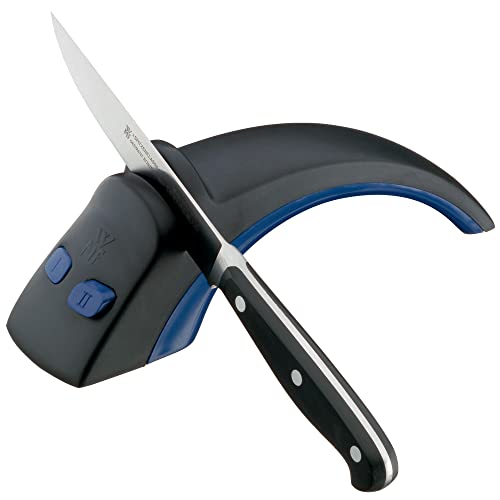 WMF Gourmet Messerschärfer Keramikscheiben Messerschleifer 2 Stufen Vor- und Nachschleifen sichere Handhabung von WMF