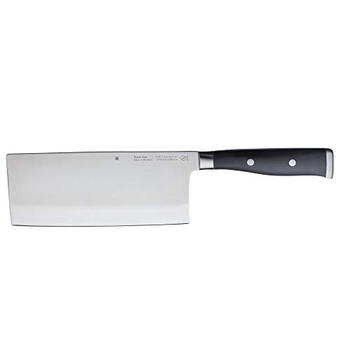 WMF Grand Class Chinesisches Kochmesser 31,5 cm, Made in Germany, Messer geschmiedet, Performance Cut, Spezialklingenstahl, Klinge 18,5 cm von WMF