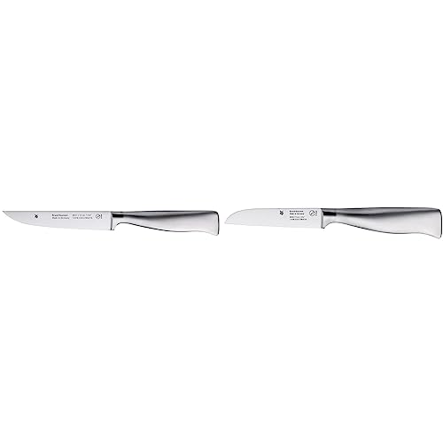 WMF Grand Gourmet Allzweckmesser 23 cm & Grand Gourmet Gemüsemesser 19 cm, Made in Germany, Messer geschmiedet, Performance Cut, Spezialklingenstahl, Klinge 9 cm von WMF