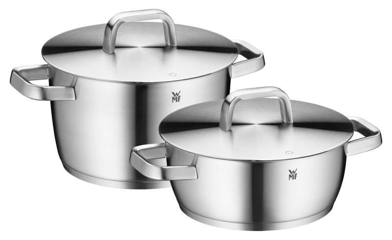 WMF Iconic Kochgeschirr-Set 2-teilig 1x Fleischtopf 22cm, 1x Bratentopf 22cm von WMF