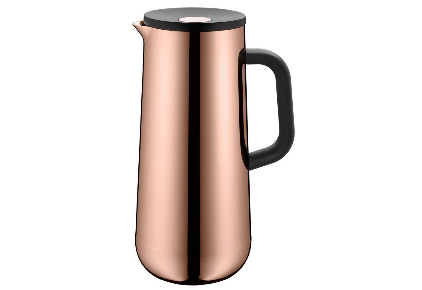 WMF Isolierkanne Impulse, 1 l, (Set, 1-St., 1x Isolierkanne mit Glaseinsatz und Automatikverschluss), 1x Isolierkanne mit Glaseinsatz und Automatikverschluss von WMF