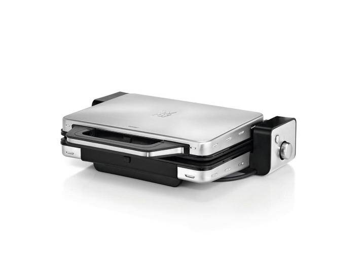 WMF KONTAKTGRILL LONO, Schwarz, Silber, Metall, 13.6x36.6x45 cm, herausnehmbare Fettauffangschale, Betriebskontrollleuchte, Grillplatten WMF KONTAKTGRILL LONO, Schwarz, Silber, Metall, 13.6x36.6x45 cm, herausnehmbare Fettauffangschale, Betriebskontrollleuchte, Grillplatten von WMF