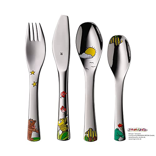 WMF Janosch Kinderbesteck Set 4-teilig, Kinderbesteck Edelstahl, Besteck Kinder ab 3 Jahre, Cromargan poliert, spülmaschinengeeignet WMF Janosch Kinderbesteck Set 4-teilig, Kinderbesteck Edelstahl, Besteck Kinder ab 3 Jahre, Cromargan poliert, spülmaschinengeeignet von WMF