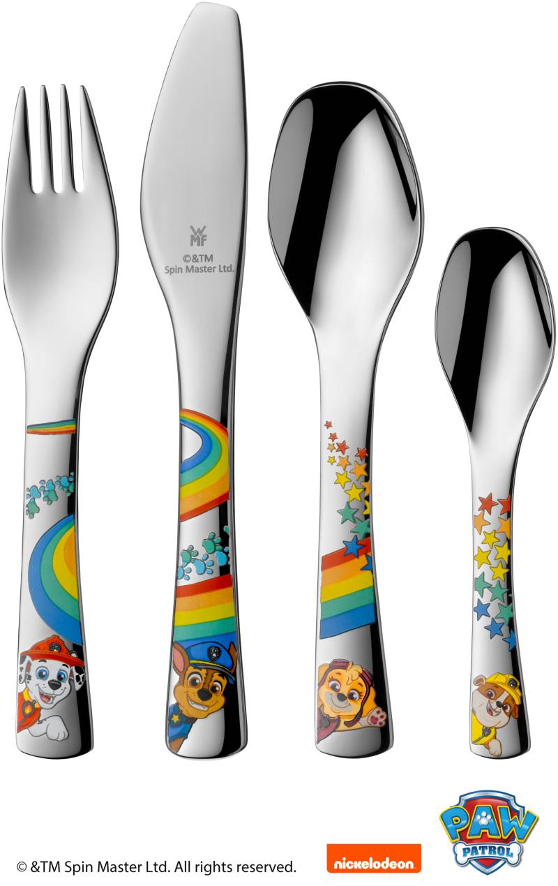 WMF Kinderbesteck-Set PAW Patrol in poliertem Edelstahl von WMF