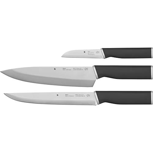 WMF Kineo Messerset Küche 3teilig, Made in Germany, 3 Küchenmesser scharf, Messer Set Performance Cut, Kinetisches Design, Spezialklingenstahl von WMF