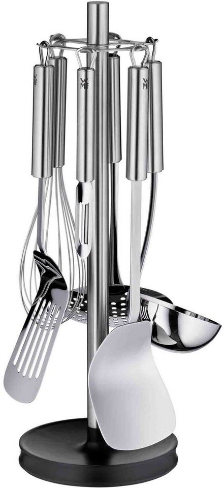 WMF Kochbesteck-Set Profi Plus (Set, 7-tlg), Cromargan® Edelstahl Rostfrei 18/10, inkl. Ständer von WMF