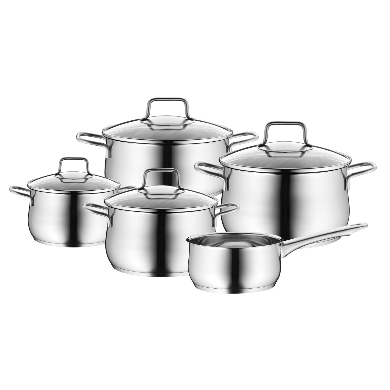 WMF Kochgeschirr-Set Mattea 5-teilig aus Edelstahl von WMF