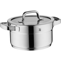 WMF Kochtopf "Compact Cuisine", Cromargan Edelstahl Rostfrei 18/10, (2 tlg.), wärmeduzierende Hohlgriffe, Innenskalierung, Schüttrand von WMF
