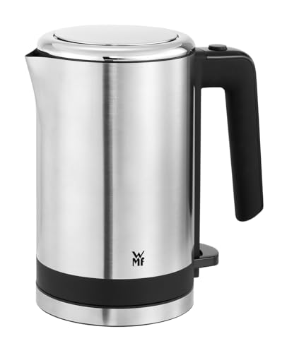 WMF Küchenminis Mini Reise-Wasserkocher Edelstahl 0,8l, elektrischer Wasserkocher mit Kalkfilter, 1800 W, kleiner Teekocher, edelstahl matt von WMF