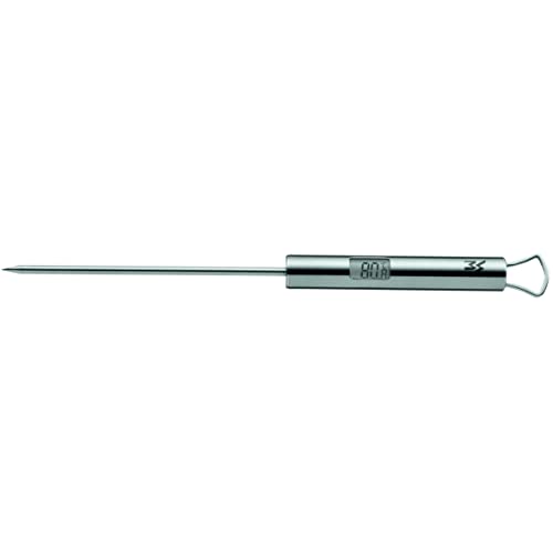 WMF Profi Plus Küchenthermometer digital 23 cm, mit LCD-Anzeige, Thermometer Küche, Cromargan Edelstahl, hitzebeständig bis 200°C von WMF