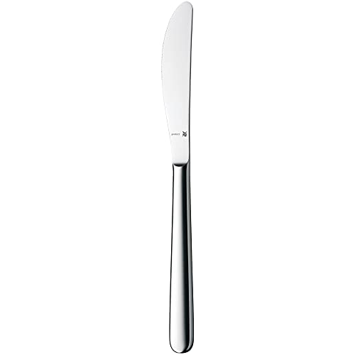 WMF Kult Menümesser mono 23 cm, Monobloc-Messer, Tafelmesser Cromargan protect Edelstahl poliert, kratzbeständig, spülmaschinenfest von WMF