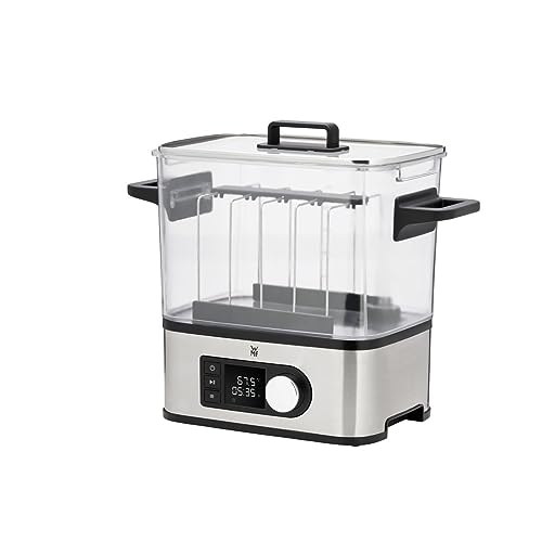 WMF Lono 2in1 Sous Vide Garer Pro mit Slow-Cook Einsatz, Vakuum garen, Schongaren, Wasserbhälter 6,0l, Timer-Funktion bis 72 Stunden, 1500W von WMF