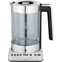 WMF Lono Wasserkocher schnurlos, mit Display Glas, Cromargan von WMF