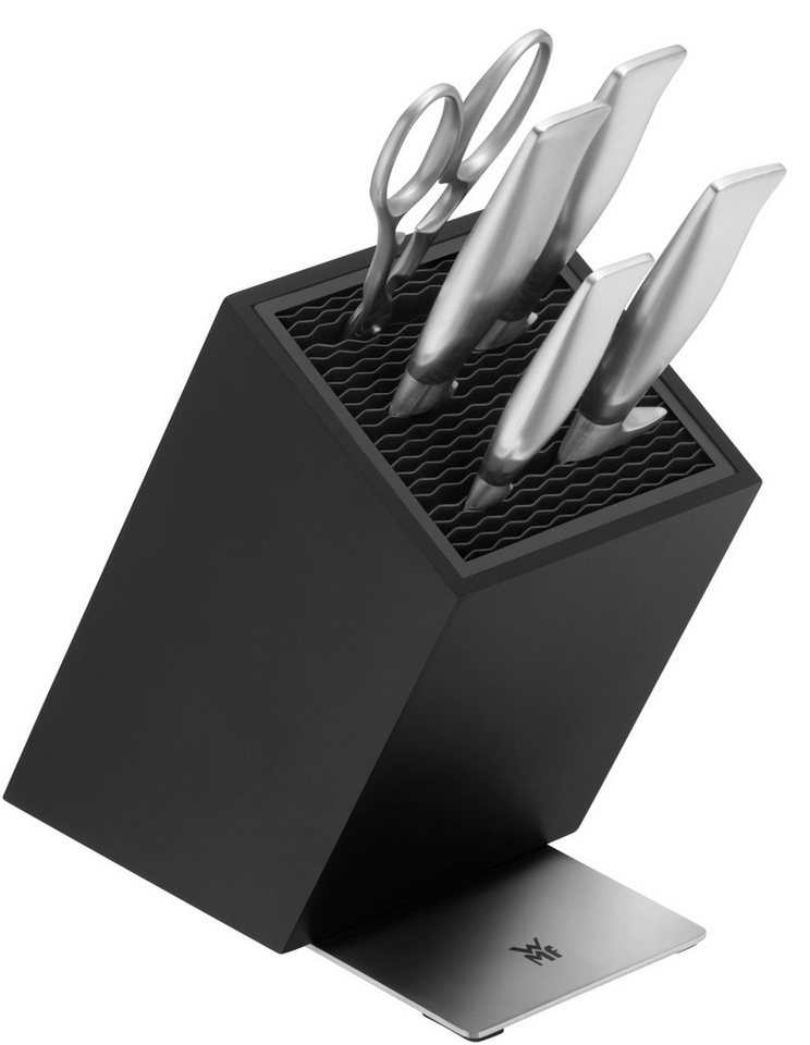 WMF Messer-Set Grand Gourmet (mit FlexTec Messerblock und Küchenschere, 6-tlg), Made in Germany von WMF