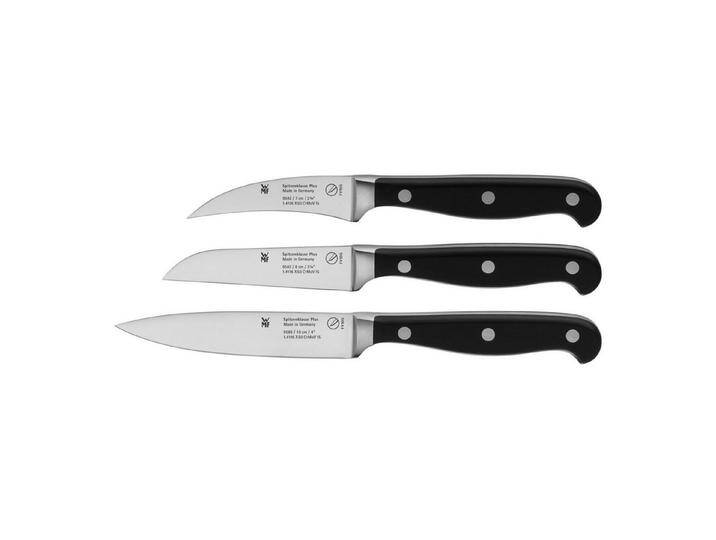 WMF Messer-Set Spitzenklasse Plus (Set, 3-tlg., Gemüsemesser, Schälmesser, Zubereitungsmesser), Obst- und Gemüseset, Made in Germany von WMF