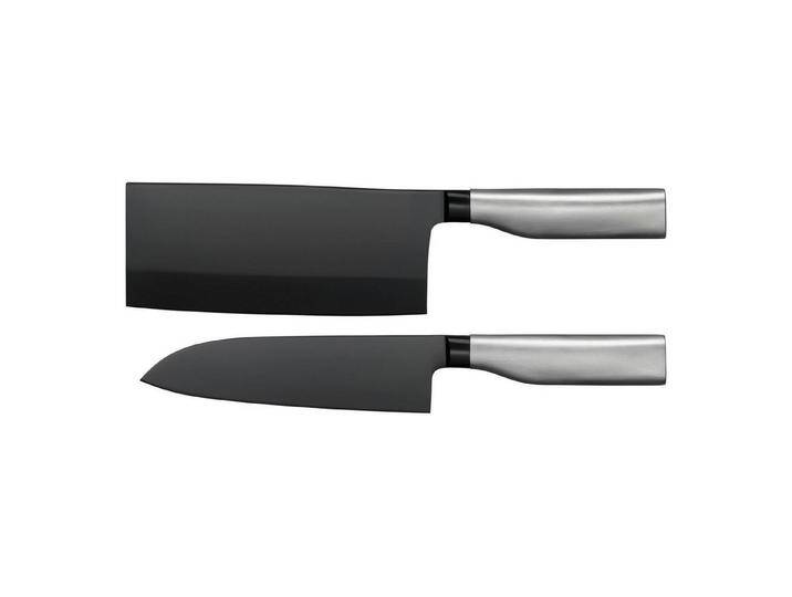 WMF Messer-Set Ultimate Black (2-tlg), Made in Germany, immerwährende Schärfe, ergonomische Griffe, schwarz silberfarben von WMF