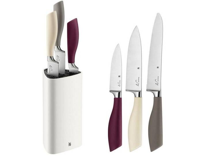 WMF Messerblock Elements Joy (4tlg), bunt grau schwarz von WMF