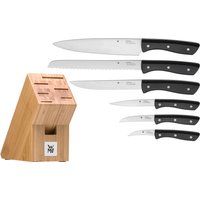 WMF Messerblock "Profi Select" 7 Stk. Messerklingen aus rostfreiem Spezialklingenstahl, Messerblock aus Bambus von WMF