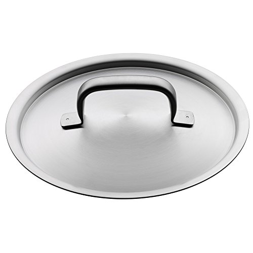 WMF Gourmet Plus Topfdeckel 20 cm, Cromargan Edelstahl mattiert, Metalldeckel, spülmaschinengeeignet von WMF