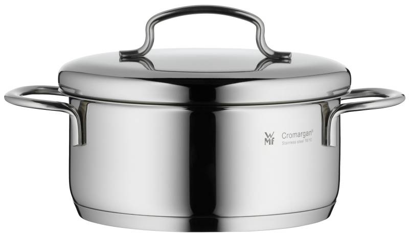 WMF Mini Bratentopf mit Deckel, 14 cm in Edelstahl von WMF