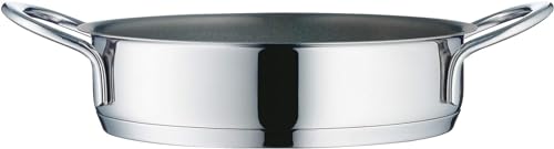 WMF Mini Servier-/ Bratpfanne beschichtet, klein 18 cm, Cromargan Edelstahl poliert, Induktion, stapelbar, ideal für kleine Portionen oder Singlehaushalte WMF Mini Servier-/ Bratpfanne beschichtet, klein 18 cm, Cromargan Edelstahl poliert, Induktion, stapelbar, ideal für kleine Portionen oder Singlehaushalte von WMF