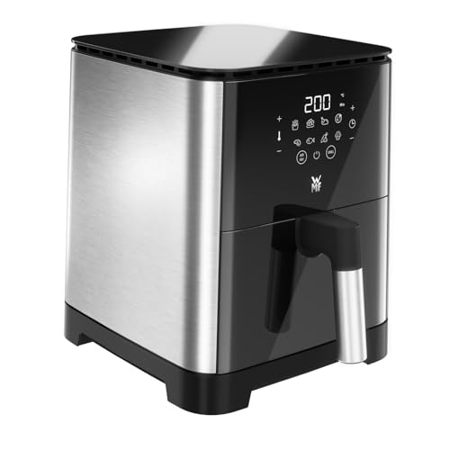 WMF Multi Taste Heißluftfritteuse, Airfryer, 1550 W, 0,8kg für 4-6 Personen, gesundes Frittieren, Dörren, Grillen, Heissluftfriteuse mit 8 Programmen, 4,2l Air Fryer, schwarz von WMF