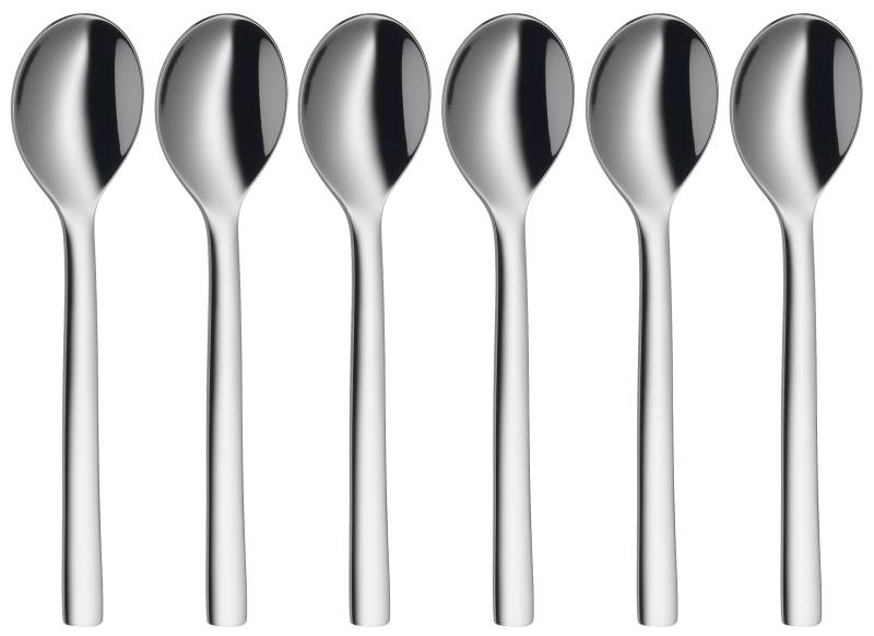 WMF Nuova Espressolöffel-Set, 6-teilig in poliertem Edelstahl von WMF
