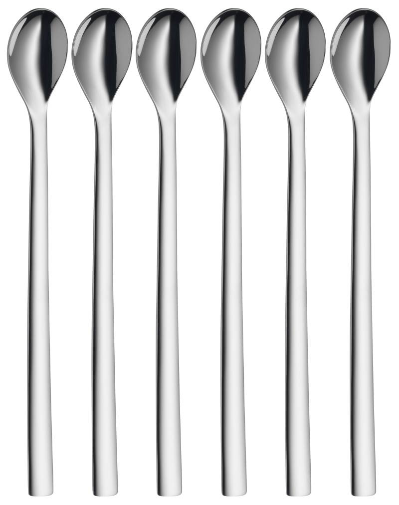 WMF Nuova Longdrinklöffel-Set, 6-teilig in poliertem Edelstahl von WMF
