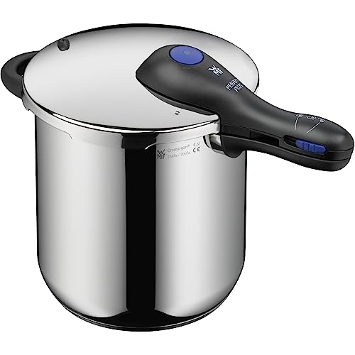 WMF Perfect Plus One Pot Schnellkochtopf Induktion 8,5l, Dampfkochtopf mit Flammschutz, großes Kochsignal, 2 Kochstufen, abnehmbarer Deckelgriff, Einhand-Kochstufenregler, Cromargan Edelstahl poliert WMF Perfect Plus One Pot Schnellkochtopf Induktion 8,5l, Dampfkochtopf mit Flammschutz, großes Kochsignal, 2 Kochstufen, abnehmbarer Deckelgriff, Einhand-Kochstufenregler, Cromargan Edelstahl poliert von WMF