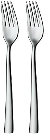 WMF Philadelphia Menügabel 19,9 cm, Cromargan Edelstahl poliert, glänzend, spülmaschinengeeignet, 19.8 x 2.6 x 1.7 cm (Packung mit 2) von WMF