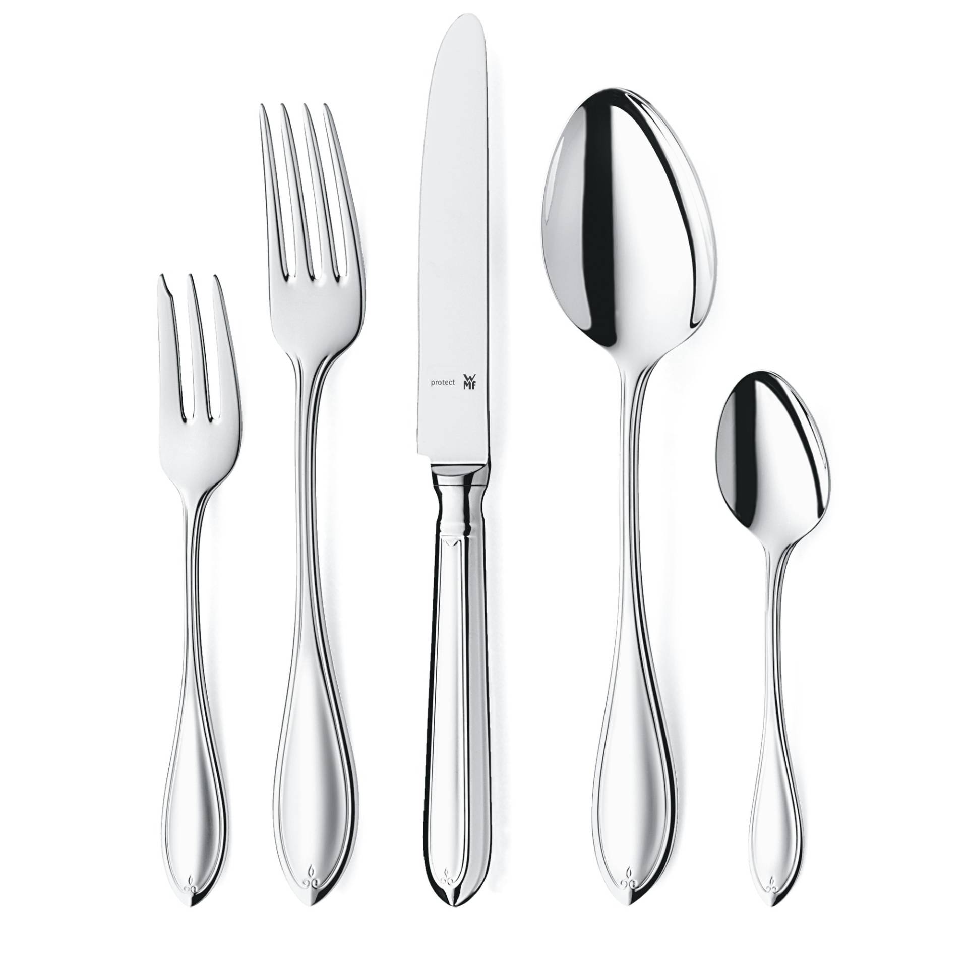 WMF Premiere Besteck-Set, 66-teilig in poliertem Edelstahl von WMF