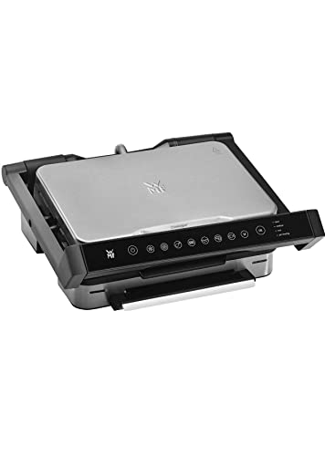 WMF Profi Plus Kontaktgrill Perfection, Elektrogrill 2000 W, 6 Programme, Sensor-Technologie, beschichtete Platten, Panini Grill, edelstahl matt von WMF