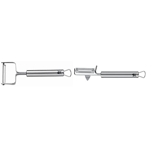 WMF Profi Plus Sparschäler 17 cm, Gemüseschäler rostfrei, Cromargan Edelstahl teilmattiert & Profi Plus Kartoffelschäler Pendelklinge 19 cm, Pendelschäler einschneidig, Gemüseschäler WMF Profi Plus Sparschäler 17 cm, Gemüseschäler rostfrei, Cromargan Edelstahl teilmattiert & Profi Plus Kartoffelschäler Pendelklinge 19 cm, Pendelschäler einschneidig, Gemüseschäler von WMF