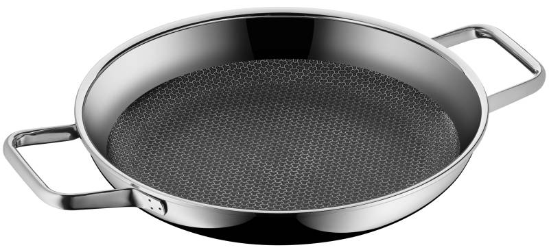 WMF Profi Resist Servierpfanne, 28 cm in schwarz/Edelstahl von WMF