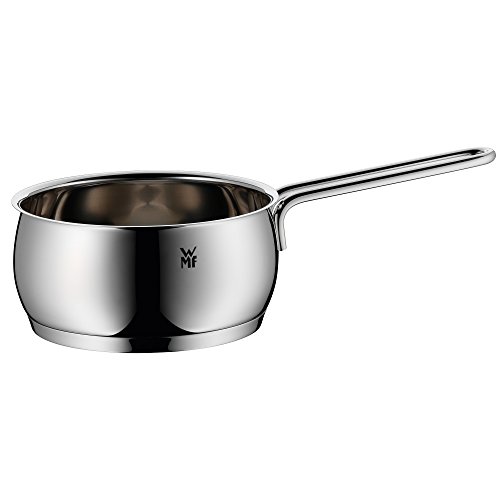 WMF Quality One Stielkasserolle 16cm ohne Deckel, kleiner Topf 1,7l, Milchtopf Induktion, Kochtopf klein, Nudeltopf Cromargan Edelstahl poliert, unbeschichtet von WMF