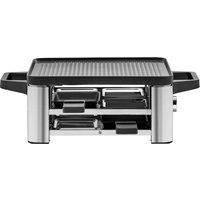 WMF Raclette "LONO" 4 Stk. Raclettepfännchen 870 W LED-Beleuchtung, Aufbewahrungsfach für unbenutzte Pfännchen von WMF