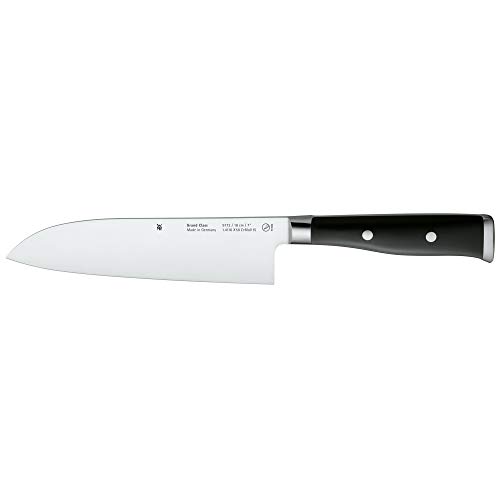 WMF Grand Class Santoku Messer 33 cm, Made in Germany, Messer geschmiedet, Performance Cut, Spezialklingenstahl, Klinge 18 cm von WMF