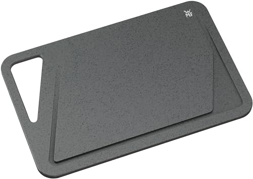WMF Schneidebrett 45 x 30 cm, rechteckig, Kunststoff, Tranchierbrett mit Saftrillen, praktischer Griff, spülmaschinengeeignet, klingenschonend von WMF