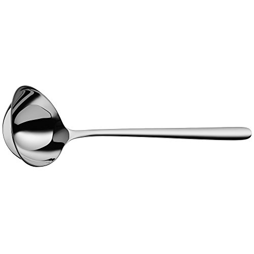 WMF Flame Plus Suppenkelle 23,5 cm, Saucenlöffel, Schöpflöffel, Schöpfkelle Cromargan protect Edelstahl poliert, kratzbeständig, spülmaschinenfest von WMF