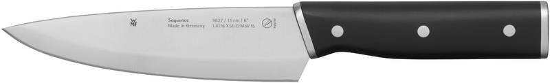 WMF Sequence Kochmesser, 15 cm in Edelstahl/schwarz von WMF