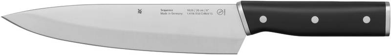 WMF Sequence Kochmesser, 20 cm in Edelstahl/schwarz von WMF