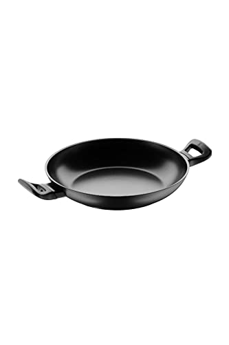 WMF Servierpfanne 28 cm flach, Aluminium beschichtet, Kunststoffgriff mit Flammschutz von WMF