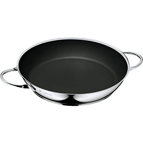 WMF Ceradur Profi Brat-/ Servierpfanne 28 cm Induktion, Cromargan Edelstahl beschichtet, Keramikbeschichtung, Edelstahlgriff, backofenfest von WMF