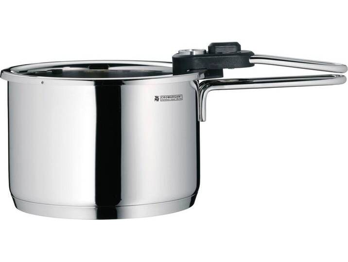 WMF Simmertopf Wasserbadtopf mit herausnehmbaren Einsatz, Cromargan® Edelstahl Rostfrei 18/10, Ø 18 cm, mit Temperaturanzeige, spülmaschinengeeignet von WMF