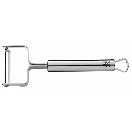 WMF Profi Plus Sparschäler 17 cm, Gemüseschäler rostfrei, Spargelschäler, Kartoffelschäler, Cromargan Edelstahl teilmattiert, spülmaschinengeeignet von WMF