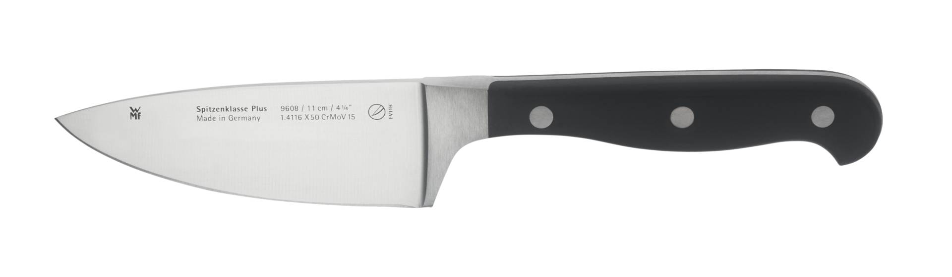 WMF Spitzenklasse Plus Käse- und Kräutermesser, 11 cm in schwarz/Edelstahl von WMF